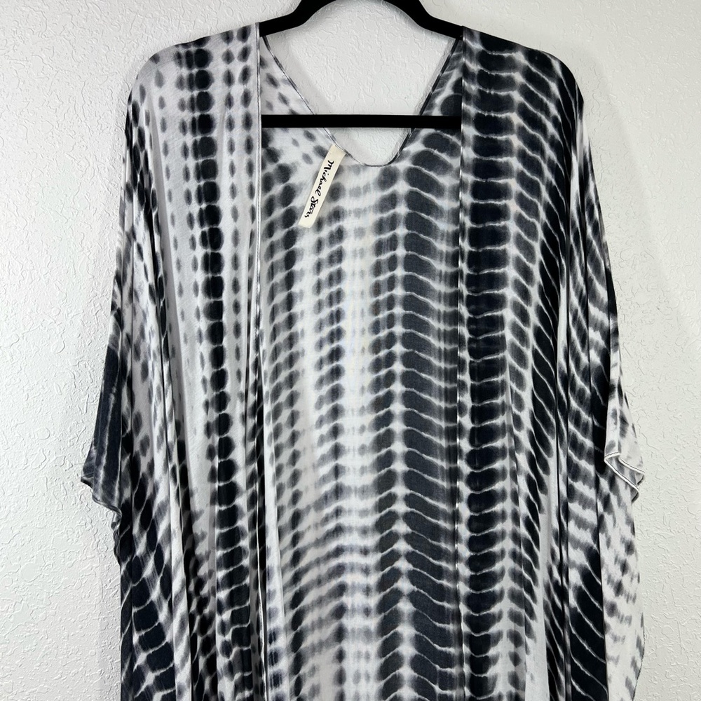 Michael Stars Ruana‎ Kimono Wrap, One Size - Picture 2 of 7